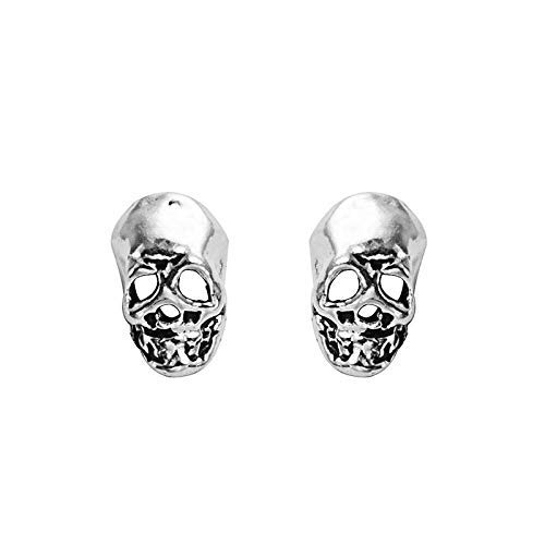 ZJL Simplicidad Elegante S925 Pendientes de Plata Esterlina Punk Retro Stud Pendientes Hombres Y Mujeres Máquina Pendientes de Plata Esterlina310