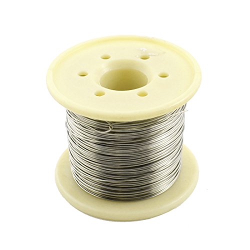 15,2m Largo 0.6mm AWG23 Nicrom Resistencia Calefacción Bobinas resistencia Alambre 15,2m Largo 0.6mm AWG23 Nicrom Resistencia Calefacción Bobinas resistencia Alambre
