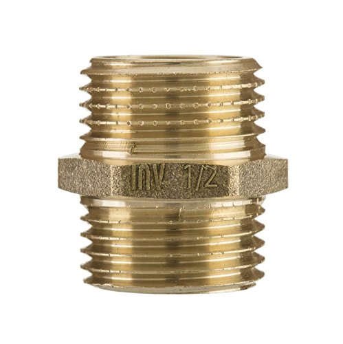 3/4"x 3/4" pulgada BSP macho unión conexión niple hilo carpintero latón montaje