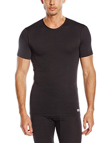 Abanderado Termal Termaltech Camiseta térmica, Negro (Negro 002), X-Large (Tamaño del Fabricante:56) para Hombre Abanderado Termal Termaltech Camiseta térmica, Negro (Negro 002), X-Large (Tamaño del Fabricante:56) para Hombre