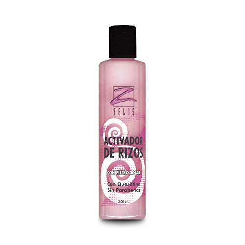 Activador De Rizos - 200 ml - Con Queratina - Define el Pelo Rizado Cabello Brillante y Sedoso - Sin Parabenos - Nutre y Regenera Ligera Fijación - Gel de Rizos/Crema para Rizos Zelos - Método Curly Activador De Rizos - 200 ml - Con Queratina - Define el Pelo Rizado Cabello Brillante y Sedoso - Sin Parabenos - Nutre y Regenera Ligera Fijación - Gel de Rizos/Crema para Rizos Zelos - Método Curly