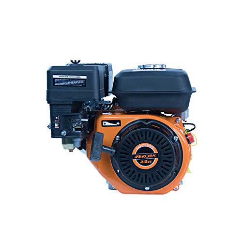 AEROBS Motor de gasolina 170F 7.5HP 212cc 4 tiempos OHV de un solo cilindro estilo clásico