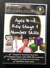 ages 4-7 key stage 1 number skills way 2 cool 4 school PC CD-rom