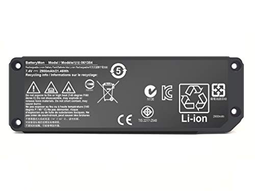 ANTIEE 7.4V 2230mAh 17Wh 2cell Replacement 061384 Speaker Batería para Bose Soundlink Mini Bluetooth Wireless Speaker (I One Model) 061386 063287 061385 Series ANTIEE 7.4V 2230mAh 17Wh 2cell Replacement 061384 Speaker Batería para Bose Soundlink Mini Bluetooth Wireless Speaker (I One Model) 061386 063287 061385 Series