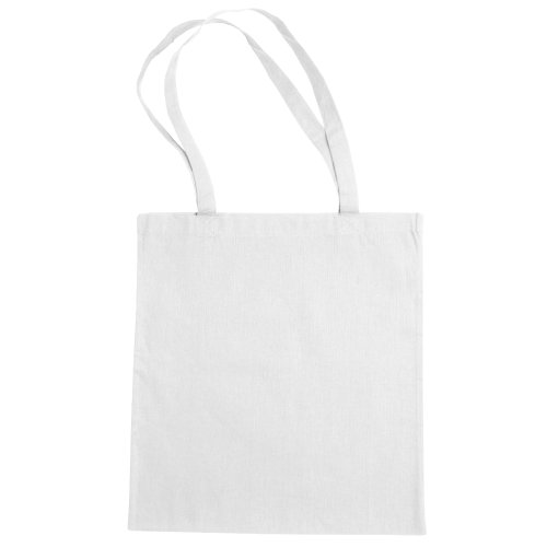 Bags By Jassz- Bolsa de mano/ de la compra de algodón grande (Talla Única/Blanco)