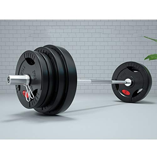 Barra Set 20 kg / 30 kg / 40 kg / 50 kg / 60 kg / 70KG, 44lb, 66 libras, Grande, Fuerza Olímpico Barra de 5 cm de abertura Profesional barra recta pesas de gimnasio casa de formación funciona for homb Barra Set 20 kg / 30 kg / 40 kg / 50 kg / 60 kg / 70KG, 44lb, 66 libras, Grande, Fuerza Olímpico Barra de 5 cm de abertura Profesional barra recta pesas de gimnasio casa de formación funciona for homb