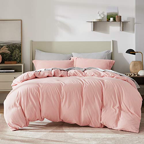 Bedsure Funda Nordica Cama 180 Rosa - Juegos de Fundas Edredónes con 2 Fundas de Almohada 40x75cm de Microfibra y Suave, 260x240 cm Bedsure Funda Nordica Cama 180 Rosa - Juegos de Fundas Edredónes con 2 Fundas de Almohada 40x75cm de Microfibra y Suave, 260x240 cm