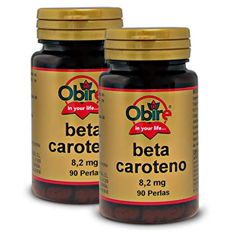 Beta-caroteno 8,2 mg. 90 perlas (Pack 2 unid)
