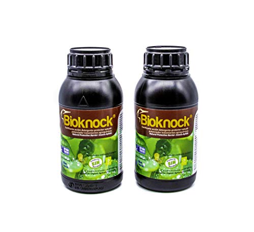 BIOKNOCK 2 Pulgón/Mosquito V./Insectos. Bio Protector-Reparador-Fertilizante Especial a Base de extractos y aceites Vegetales. Huerto/Jardín. Ecológico (1.000 m2).