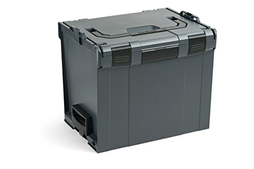 Bosch Sortimo L-BOXX 374 antracita Gr4 vacío - sistema de transporte de diseño innovador