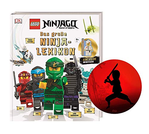 Buchspielbox Lego NINJAGO - Figura de ninja (en miniatura exclusiva + pegatina ninjago)