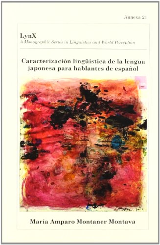 Caracterizacion Linguistica De La Lengua Japonesa Para Hablantes