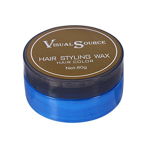 Cera para pelo con tinte para una fijación fuerte - Ideal para crear un estilo determinado con un color especioso de manera tempranea en tu pelo turquesa
