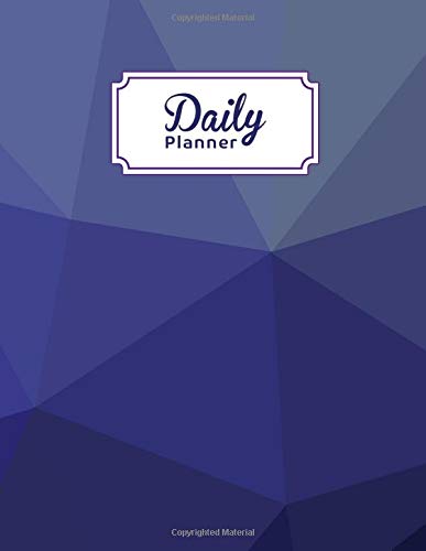 Daily Planner: Undated Planner, Large Size (8,5x11) 108 Pages