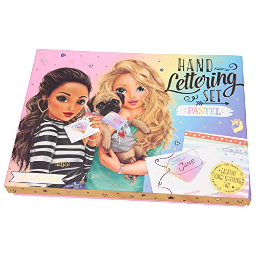 Depesche 10904 Handlettering Caja Cartas Topmodel, con Mucha Accesorio para Manualidades, Aprox. 26 x 19,5 X 3,5CM Depesche 10904 Handlettering Caja Cartas Topmodel, con Mucha Accesorio para Manualidades, Aprox. 26 x 19,5 X 3,5CM