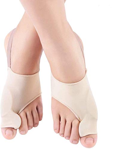 DOACT Corrector de Juanetes, Hallux Valgus de Corrector, Con Almohadilla de Gel de Silicona, para Tratar El Dolor Hallux Valgus Incluye Noche Tratamiento y Dia Asistencia (M)