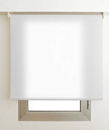 EB ESTORES BARATOS Estor Luminoso Elite (Desde 40 hasta 300cm de Ancho) Permite Paso de Mucha luz, no Permite Ver el Exterior/Interior. Color Blanco. Medida 152cm x 160cm para Ventanas y Puertas EB ESTORES BARATOS Estor Luminoso Elite (Desde 40 hasta 300cm de Ancho) Permite Paso de Mucha luz, no Permite Ver el Exterior/Interior. Color Blanco. Medida 152cm x 160cm para Ventanas y Puertas