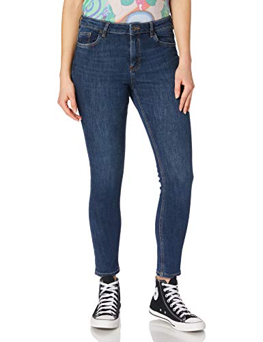 edc by Esprit 110CC1B321 Jeans, 901/Blue Dark Wash, 32W x 28L para Mujer
