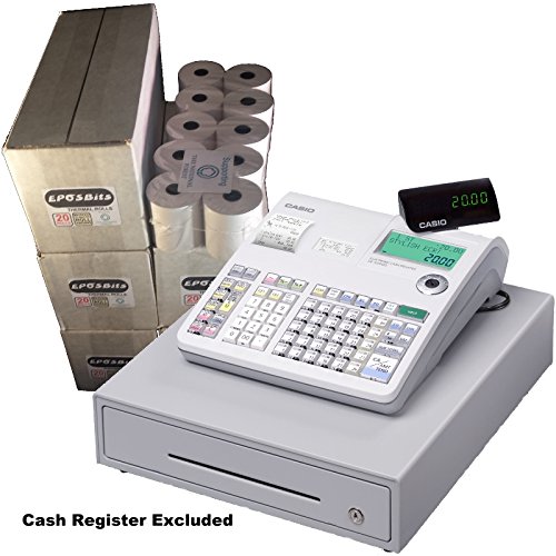 eposbits® marca rollos para Casio SE-S2000 caja registradora SES2000 SES se s S2000 2000 – 100 rollos eposbits® marca rollos para Casio SE-S2000 caja registradora SES2000 SES se s S2000 2000 – 100 rollos