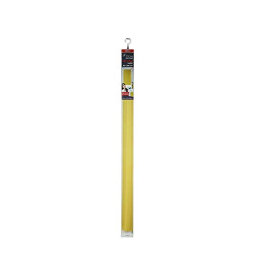 Estor Enrollable Opaco 60 x 180 cm, poliéster octul, Color Amarillo