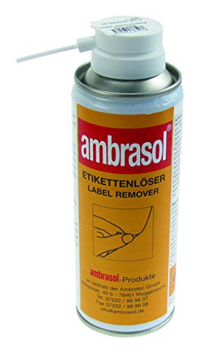 Etikettenlöser - Elimina fácilmente etiquetas, restos de adhesivo y pegatinas - No deja residuos pegajosos - Contenido: 200 ml - C4650042
