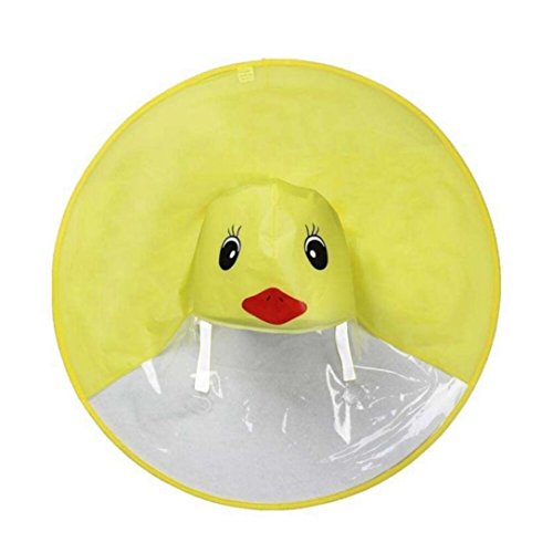 Fossrn Impermeable de Niños Chubasquero Impermeable de Pato Dibujos Animados para Bebe Niños Niñas (S, Amarillo) Fossrn Impermeable de Niños Chubasquero Impermeable de Pato Dibujos Animados para Bebe Niños Niñas (S, Amarillo)