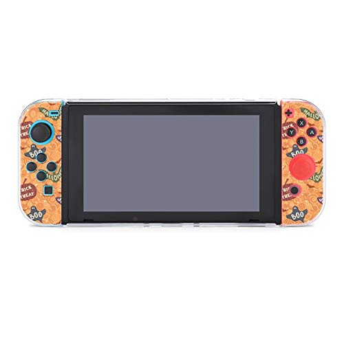 Funda para Nintendo Switch Halloween Sign 5 piezas Juego de funda protectora compatible con Nintendo Switch Game Console