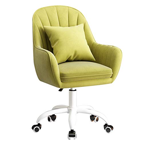 FWNT Silla De Oficina Ajustable con Brazos, Escritorio Giratorio Ergonómico para El Hogar Silla De Escritorio De Franela Moderna con Altura Ajustable para Oficina En Casa FWNT Silla De Oficina Ajustable con Brazos, Escritorio Giratorio Ergonómico para El Hogar Silla De Escritorio De Franela Moderna con Altura Ajustable para Oficina En Casa