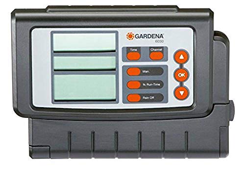 Gardena 1284-20 Programador, Negro, Gris, Rojo