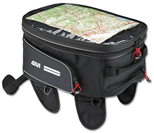 GIVI EA102 Easy Bag Bolso Depósito con Imán, Volumen 17-28 Litros, Carga Máxima 2 Kg