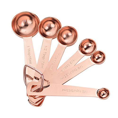 gotyou 6 Piezas Conjunto de Medida de Cuchara,Cuchara Medidora de Acero Inoxidable,Cuchara Medidora Ajustable,Cocina Medir Líquidos Sólidos,Cuchara Dosificadora de Cocina gotyou 6 Piezas Conjunto de Medida de Cuchara,Cuchara Medidora de Acero Inoxidable,Cuchara Medidora Ajustable,Cocina Medir Líquidos Sólidos,Cuchara Dosificadora de Cocina