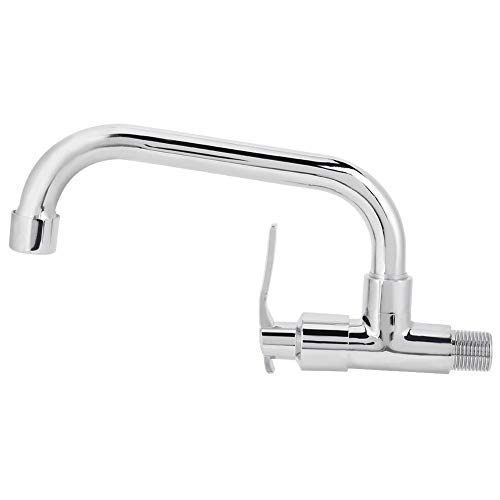 Grifo monomando de cocina para montar en la pared con una sola manija para fregadero de cocina G1/2 pulgadas, accesorios para uso doméstico Type A 25cm Grifo monomando de cocina para montar en la pared con una sola manija para fregadero de cocina G1/2 pulgadas, accesorios para uso doméstico Type A 25cm