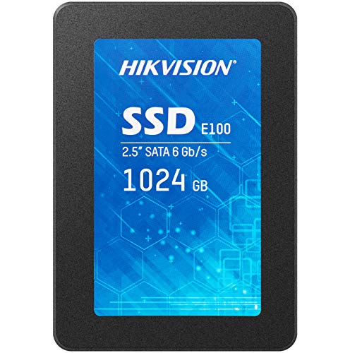 HIKVISION SSD Interno de 2,5 Pulgadas 256 GB, SATA 6 GB/s, hasta 550 MB/s - Discos de Estado sólido E100 3D Nand TLC