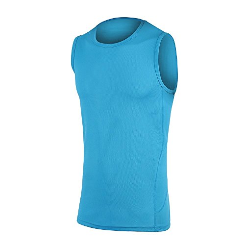 H.MILES Hombre Running sin Mangas Camiseta Transpirable Tank Top para Baloncesto Gimnasio H.MILES Hombre Running sin Mangas Camiseta Transpirable Tank Top para Baloncesto Gimnasio