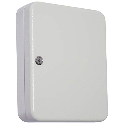 HOMCOM Armario para Llaves 45 Ganchos Caja de Llaves de Pared Caja de Seguridad con Cerradura Etiquetas 30x24x7.5cm Acero HOMCOM Armario para Llaves 45 Ganchos Caja de Llaves de Pared Caja de Seguridad con Cerradura Etiquetas 30x24x7.5cm Acero