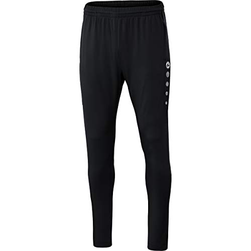 JAKO Pantalones de chándal Unisex para niños, Unisex niños, Pantalones Deportivos, 8420, Negro, 152