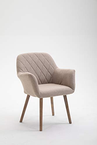 La Silla Española Alcázar Silla, Telas, Beige Arena, 62cm (Ancho) x 46cm (Fondo) x 82 cm (Alto) La Silla Española Alcázar Silla, Telas, Beige Arena, 62cm (Ancho) x 46cm (Fondo) x 82 cm (Alto)