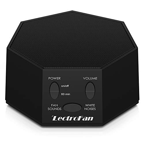 LectroFan máquina de ruido blanco y rosa, el mejor tamaño de viaje de enmascaramiento de sonido/generador de cancelación LectroFan máquina de ruido blanco y rosa, el mejor tamaño de viaje de enmascaramiento de sonido/generador de cancelación