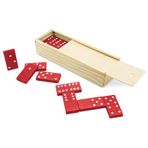 Lote de 20 Dominós de Colores Azul y Rojo - Domino Infantil Madera - Regalos y Detalles Infantiles Niños, Cumpleaños y Comuniones Lote de 20 Dominós de Colores Azul y Rojo - Domino Infantil Madera - Regalos y Detalles Infantiles Niños, Cumpleaños y Comuniones