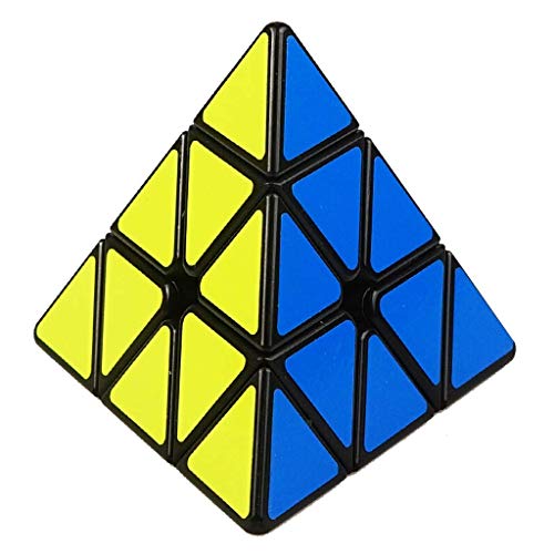 Magic Cube Magic Pyramid Cube Speed ​​Puzzles Cube Rompecabezas 3D Montaje en Forma de Cubitos Puzzles Educativos Juguetes Especiales SOUDE para EL NIÑO Estudiante Adulto rápido
