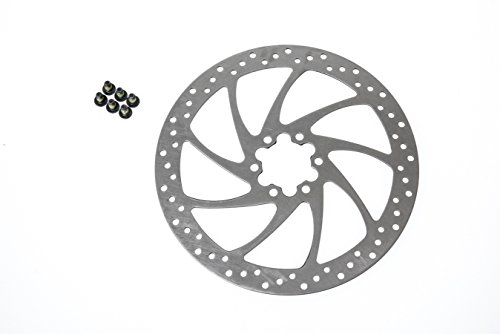 Magura - Disco de freno de 6 agujeros, color plateado, diámetro de 180 mm