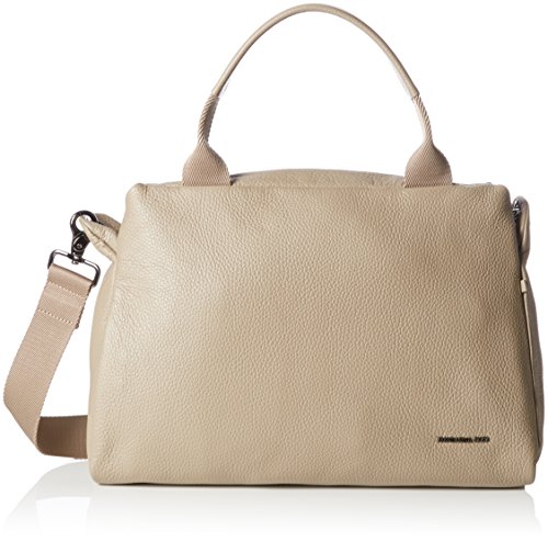 Mandarina Duck - Mellow Leather Tracolla, Shoppers y bolsos de hombro Mujer, Gris (Simply Taupe), 10x25x35 cm (B x H T)