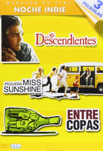 Maraton De Cine: Noche Indie: Los Descendientes / Pequeña Miss Sunshin / Entre Copas - Tri [DVD]