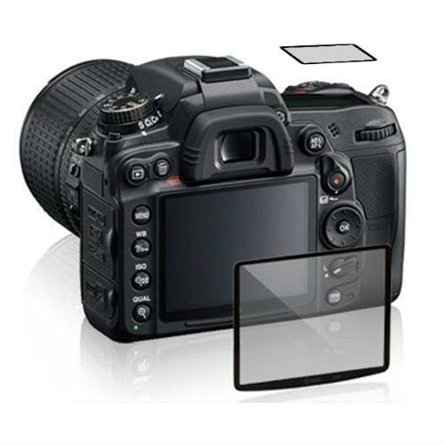 Maxsimafoto - Protector de pantalla LCD para Nikon D750 - gran transparencia, anti-antiarañazos, anti-bump. Incluye chaqueta de pantalla.