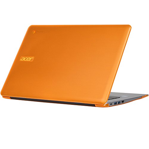 mCover Peso Ligero Dura Carcasa/Fundas para 14" Acer Chromebook 14 CB3-431 Ordenador portátil (** NO es Compatible con Aspire One 431 AO1-431-xxxx **) -Naranja (CB3-431)