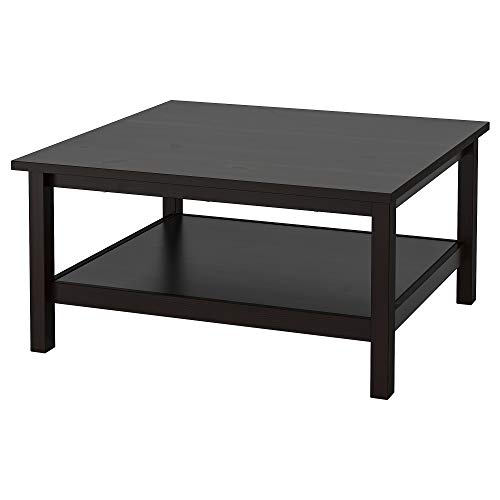 Mesa de centro IKEA HEMNES 90x46 cm negro-marrón