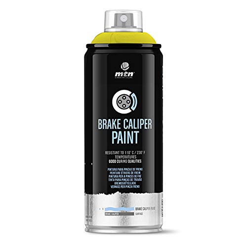 Montana Colors MTN Pro Pintura Pinzas de Freno-Amarillo, Spray 400ml Montana Colors MTN Pro Pintura Pinzas de Freno-Amarillo, Spray 400ml
