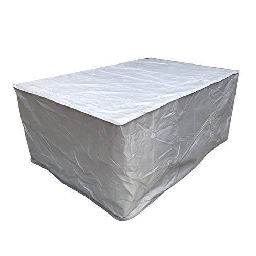 Nai-storage Cubierta para Muebles de Exterior con Tela Duradera y Resistente al Agua, Dos tamaños (Size : 105 * 105 * 70cm)