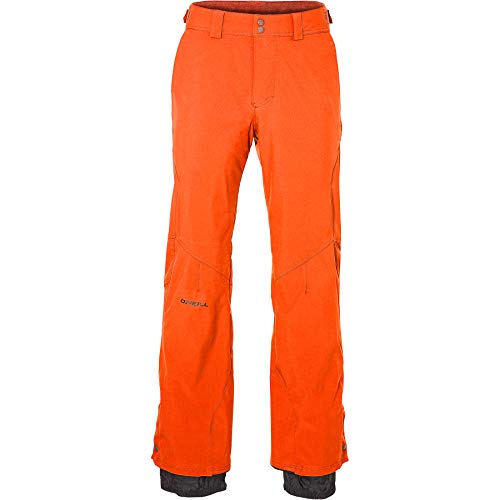 O'NEILL Hammer - Pantalones de Snowboard para Hombre, Color Naranja Brillante, Talla XXL