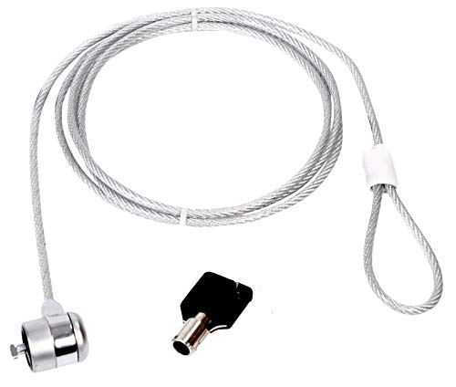 ONOGAL Cable Kensington de Seguridad para PC Portatil Monitor y Bicicleta Fabricado en Acero de Alta Resistencia 2045 ONOGAL Cable Kensington de Seguridad para PC Portatil Monitor y Bicicleta Fabricado en Acero de Alta Resistencia 2045
